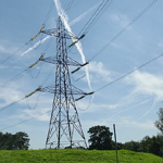 UK: 400KV double circuit line at Kerridge Cheshire [Picture by Oliver Wood]