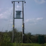 Essex, UK: Transformer in the grounds of Little Chef, en route from London to Ongar [Picture by Flash Wilson]