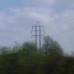 Photo of pylons