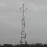 UK: The electricity pylon beside the Great Ouse. [Picture by Dave Cotton]