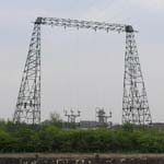 UK: A pylon beside the River Ribble [Picture by Dave Cotton]