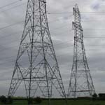 UK: Some electricity pylons near the River Lune [Picture by Dave Cotton]