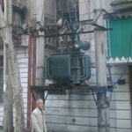 Peru: Interesting street power distribution in Lima [Picture by Howard Fisher]