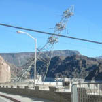 USA: Pylons near the Hoover Dam [Picture by Mike Hughes]