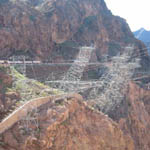 USA: Pylons near the Hoover Dam [Picture by Mike Hughes]