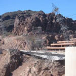 USA: Pylons near the Hoover Dam [Picture by Mike Hughes]