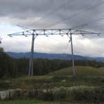 Switzerland: Pylons near CERN, Geneva [Picture by Niels Bassler]