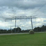 Switzerland: Pylons near CERN, Geneva [Picture by Niels Bassler]