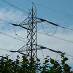 UK: Pylons near the substation in Allerford, Somerset [Picture by Flash Wilson]