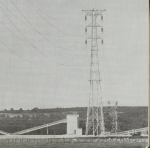 380kV River Forth crossing at Kincardine, Fifeshire.