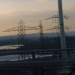 Thurrock, UK: View from the Queen Elizabeth II Thames crossing [Picture by Flash Wilson]