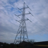 Stratford, UK: Pylon YYJ18 [Picture by Flash Wilson]