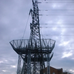 Stratford, UK: Pylon on the Greenway [Picture by Flash Wilson]