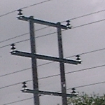 Somerset, UK: Pylons seen on the train to London. [Picture by Flash Wilson]